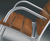 Riva - contemporary outdoor timber and aluminium seat with armrests 8