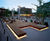 Harris Isola - outdoor timber and steel bench for public spaces 0