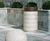 Rubino - 70-litre granite and steel outdoor litter bin for public spaces 4