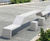 Twin Bench - concrete modular bench and table for outdoor seating 6