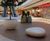 Stone - contemporary concrete bench seating 2