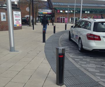 Bollards for Eastbourne town centre