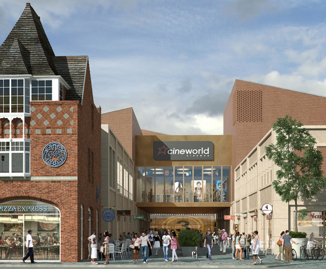 Street furniture for Baxter Gate leisure development