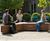 Parallel 42 - contemporary modular outdoor timber and steel benches 7