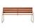 FGP timber and anodised aluminium seat 3
