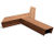 Parallel 42 - contemporary modular outdoor timber and steel benches 6