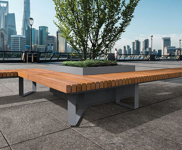 Cobra bench and planter module