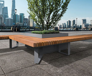 Cobra bench and planter module