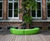 Loop Arc recycled plastic curved benches by out-sider 9