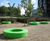 Loop Circle polyethylene bench 10