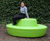 Loop Cone - recycled polyethylene multipurpose seat backrest / planter 3