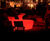 Loop Light illuminated outdoor seating 5
