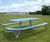 Plateau - large laminate and steel picnic table with benches 3