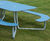 Plateau - large laminate and steel picnic table with benches 11