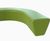Loop Corner - 90° modular polyethylene indoor bench 1