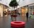 Loop Circle polyethylene indoor bench 2