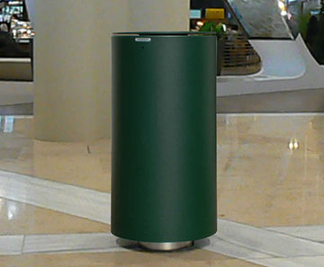 Spencer - metal or timber litter bin for indoor public spaces