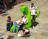 Leeds waterfront has new life with Boa plastic seating - on this page