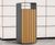 Box Litter Bin - contemporary customisable outdoor bin 9