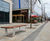 Street furniture for Stockport's Redrock leisure scheme 10