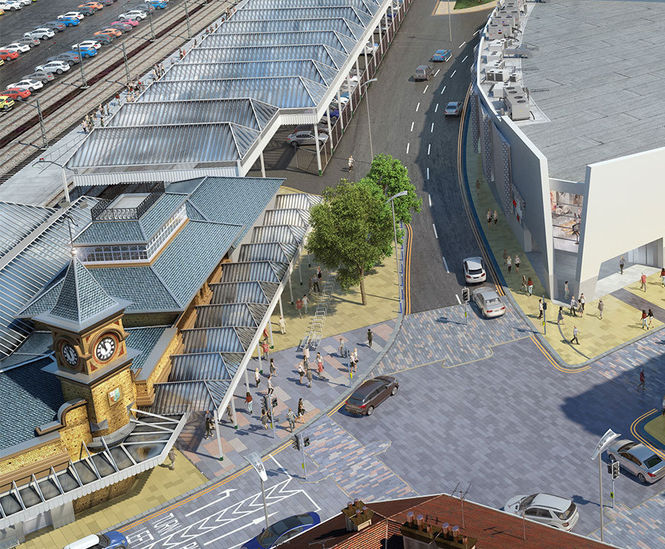 Eastbourne town centre redevelopment contract won