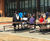 Plateau picnic table - Royal Holloway, London University 1