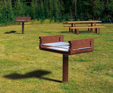B-BQ corten steel barbecue