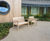 Outdoor timber furniture for cancer treatment centre 2