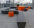 Colourful seating and planters - apartment roof terrace 2