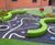 Plastic seating for paediatric hospital courtyard  1