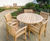 Outdoor timber furniture for cancer treatment centre 0