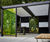 Upfit - modular steel shelter with optional tables and bike rack 1
