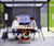 Upfit - modular steel shelter with optional tables and bike rack 10