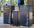 Custom litter and recycling bins for Republic London 0