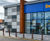Corten steel bollards and cycle stands for retail park 8