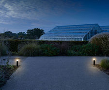Low-level lighting for walkways at RHS Wisley Gardens