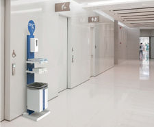 Magellano indoor sanitisation point