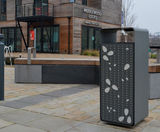 Street furniture for mixed-use waterside site - Salford - on this page