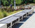 Contemporary seating and bins for Rugby Service Station 5