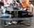 Plateau SunHub - steel outdoor picnic table with solar charging and audio 4