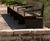 Link - modular timber and steel outdoor bench system for public spaces 3