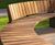Link - modular timber and steel outdoor bench system for public spaces 10
