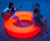 Loop Light illuminated indoor seating 0