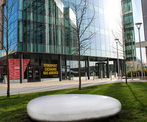 Stone Benches for Stockport Exchange