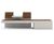 Ametista - modular high-performance concrete and wood outdoor benches 3