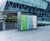 Bund - steel outdoor recycling bin for public spaces 2
