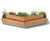 City of Sion - steel modular planter system with integrated timber seating 5