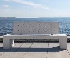 Gaia contemporary concrete seating