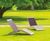 Live - contemporary outdoor WPC and steel chaise lounge for public spaces 2