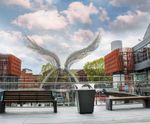 Seating and litter bins - Angel Central shopping centre